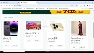 Shopping cart Application || using Java, Spring Boot, ReactJS