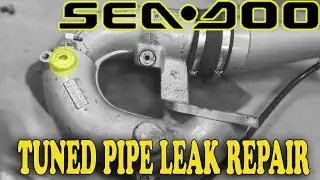 Sea-Doo Tuned Pipe Water Leak Repair 717 Ep95