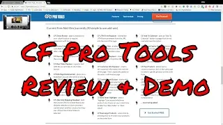 CF Pro Tools Review and Demonstration
