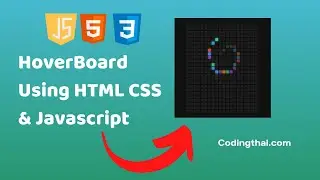 CSS Hover board animation | how to make a Hover board animation with | HTML CSS & JAVA