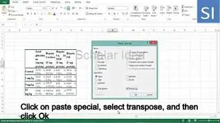 Convert Rows to Column in  Word Table !!!