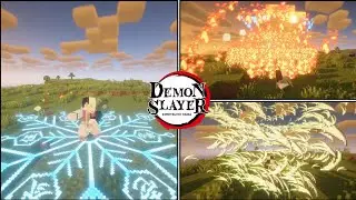 Kimetsu No Yaiba Animated Mods For Minecraft Java 1.20.1