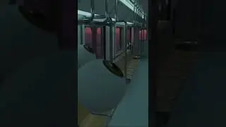 Backrooms Train Blender Animation