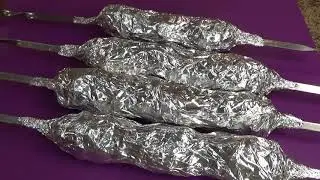 Как вкусно приготовить картофель в фольге на мангале