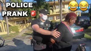 POLICE PRANK ON MY AUNTS AND BROTHER !!