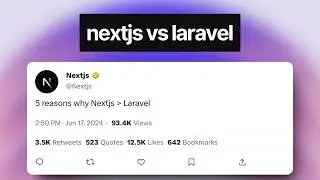 5 Reasons Why Nextjs Is Better Than Laravel | Nextjs vs Laravel