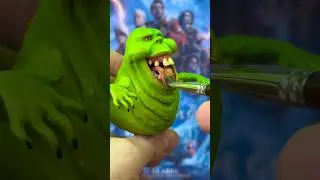 #GHOSTBUSTERS : APOCALIPSE DE GELO 💚 Já nos cinemas!!! #viral #art #clay #ghost #diy #clay #movie