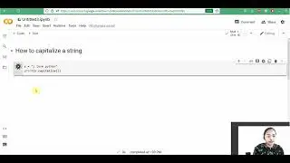 How to Capitalize a String in Python | String capitalize() Method in Python | String Method