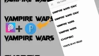 How  to add coustom fonts in PicsArt or Pixellab by Z archiver