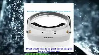 Eachine EV100 FPV Goggles With Dual Antennas
