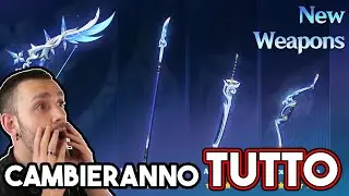 le NUOVE ARMI che cambieranno TUTTI i team | GENSHIN IMPACT ITA