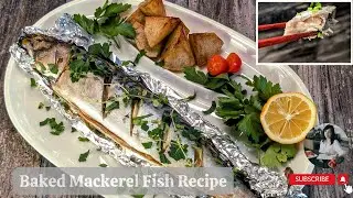 SUPER EASY Baked Mackerel Fish in Foil Recipe| @mrs5cookbook