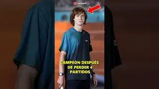 RUBLEV CAMPEÓN después de una PÉSIMA RACHA