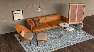 Interior Rendering Tutorial Keyshot 10.1 2021 | Ammar Khan