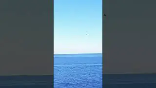 Вид с панорамной площадки на Большую Ялту.#море #вид #катер #корабль #пляж #скалы #горы #красота