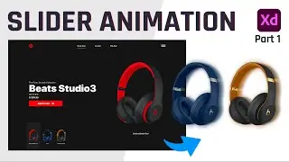 Slider Animation Tutorial con Adobe Xd - 1a parte