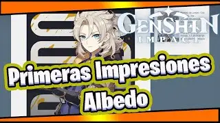 🤔Albedo First Impressions🤔 DPS Support 🤔 Genshin Impact