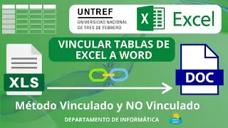 VINCULAR TABLAS DE EXCEL EN WORD