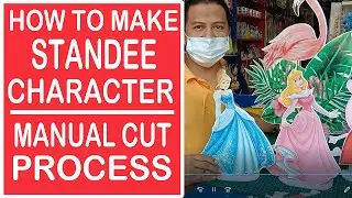 HOW TO MAKE TABLE TOP STANDEE USING SINTRA BOARD STEP BY STEP FULL TUTORIAL