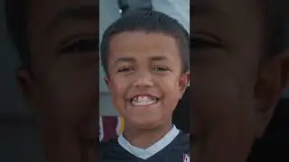 Connor is an 8-year-old with dwarfism who loves sports and is competing in his first Halberg Games.