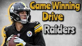 Kenny Pickett's Game Winning Drive Vs The Raiders