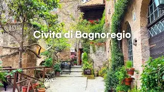 [4K]🇮🇹 Civita di Bagnoregio, Mysterious Hilltop Village in Italy, Lunch at Alma Civita👍💗 2023.