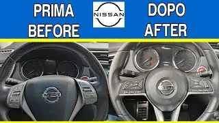 Nissan Qashqai j11A Sostituzione Del Vecchio Volante Con Il Nuovo Della Qashqai j11B Restyling