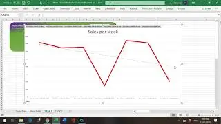 Adding a Trendline in Excel