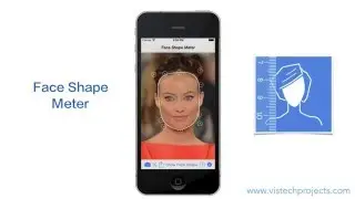 What is my face shape? Quick test of Face Shape Meter app.