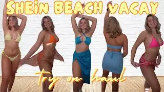 SHEIN BEACH VACAY | Bikini Try On Haul - Robyn Emily