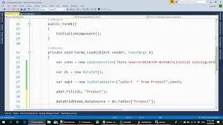 Disconnected Classes/Approaches In  C#  Part 1 || Connected With Database by front End ||