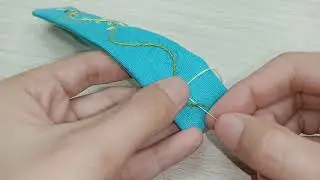 Вышиваю держатель для масок