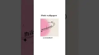 Aesthetic pink wallpaper 
