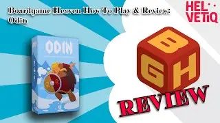 Boardgame Heaven How To Play & Review 197: Odin (Helvetiq)