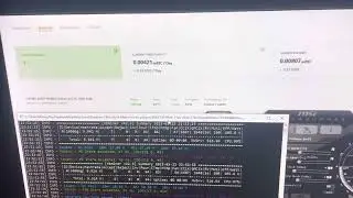 GTX1060 & RX580 Profitability Mining Cryptocurrency Using NiceHash Easy One Click Miner ~$0.20 Daily