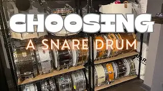 Choosing A Snare Drum For Recording