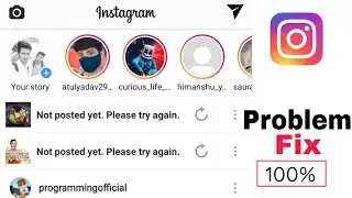 Not posted yet try again instagram | not posted yet try again instagram reels