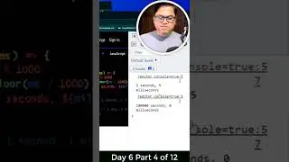 Day 6 Part 4 JavaScript function to receive miliseconds and convert it to days minutes
