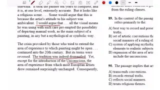 Solving CARS AAMC MCAT Passage Based Questions!