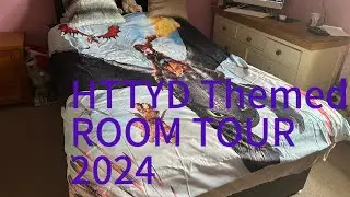 HTTYD Themed ROOM TOUR 2024 EVERYTHING I HAVE COLLECTED ❤️ #httydfandom #httyd #httyd2 #art #dragons