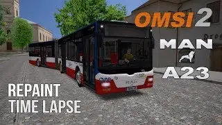 OMSI 2 | Repaint Time lapse ▪ MAN A 23 (PID 