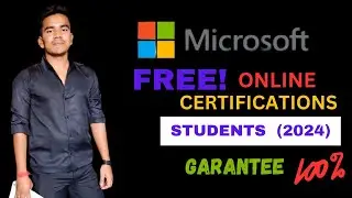 6 FREE Online Certifications Students (2024) | Microsoft and LinkedIn Certificate for FREE