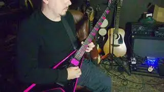 Recording my lead for Reptalien's - Deck The Halls for A Christmas that Rocks Vol. III