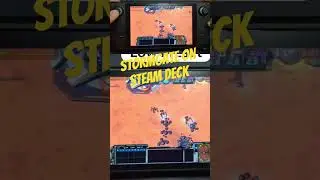Stormgate on Steam Deck 