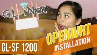 HOW TO INSTALL OPENWRT IN YOUR ROUTER ( GL INET SF 1200 GIGABIT ROUTER)