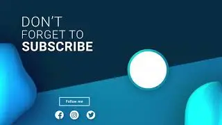 Youtube end screen template star king