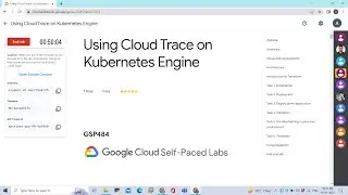 Using Cloud Trace on Kubernetes Engine 