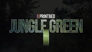 PrintBed Jungle Green