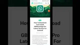 GB WhatsApp An Unknown Error Occurred Problem | Gb Whatsapp not opening 2023 