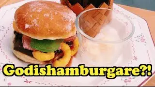 Mat av godis - Hamburgare